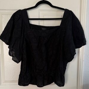Ann Taylor Elegant Black Women's Top